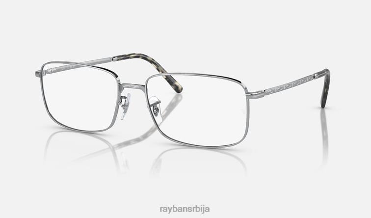 Ray-Ban рб3717 оптицс P0HP1703 наочаре углачано сребро мушкарци