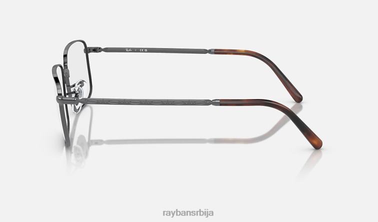 Ray-Ban рб3717 оптицс P0HP1704 наочаре углачан гунметал мушкарци