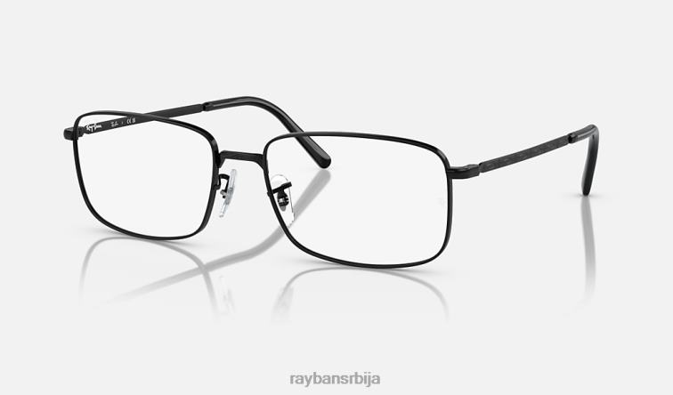 Ray-Ban рб3717 оптицс P0HP1705 наочаре углачана црна мушкарци
