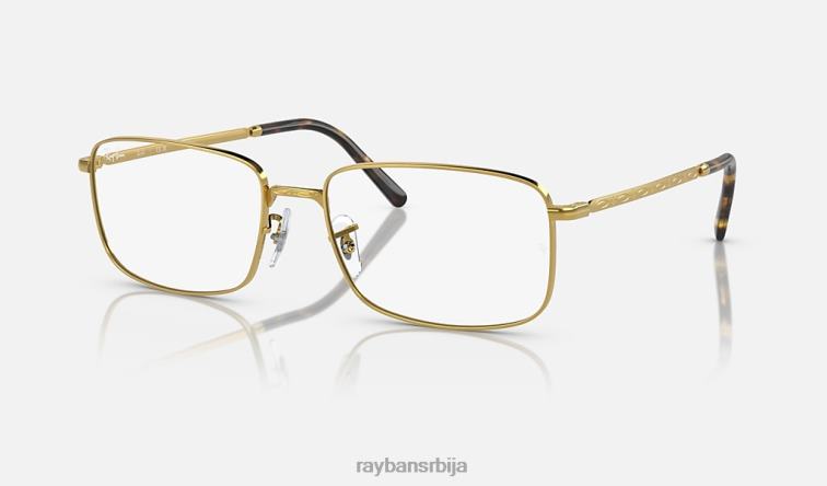 Ray-Ban рб3717 оптицс P0HP1706 наочаре углачано злато мушкарци
