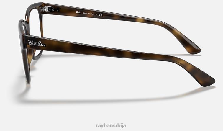 Ray-Ban рб4323в оптицс P0HP1656 наочаре углађена хавана мушкарци