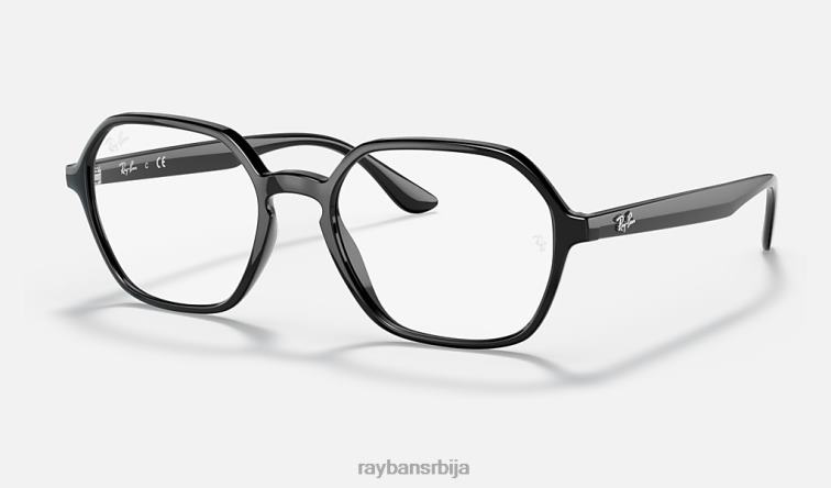 Ray-Ban рб4361 оптицс P0HP1902 наочаре углачана црна мушкарци