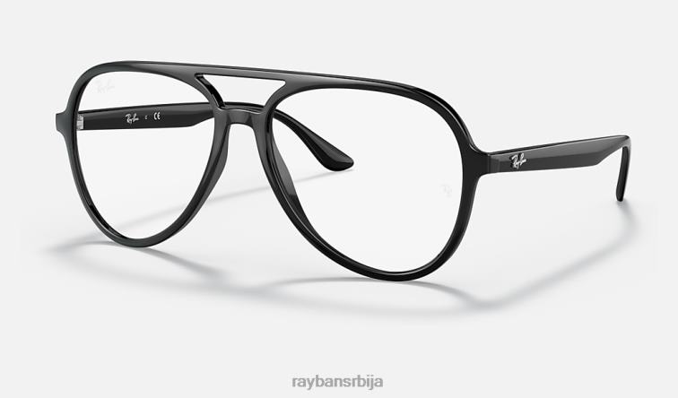 Ray-Ban рб4376в оптицс P0HP1802 наочаре углачана црна мушкарци