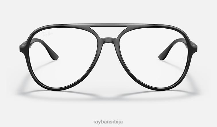 Ray-Ban рб4376в оптицс P0HP1802 наочаре углачана црна мушкарци