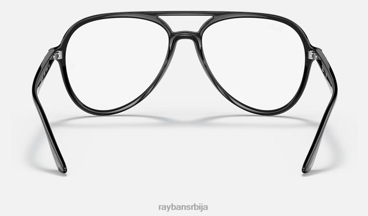Ray-Ban рб4376в оптицс P0HP1802 наочаре углачана црна мушкарци