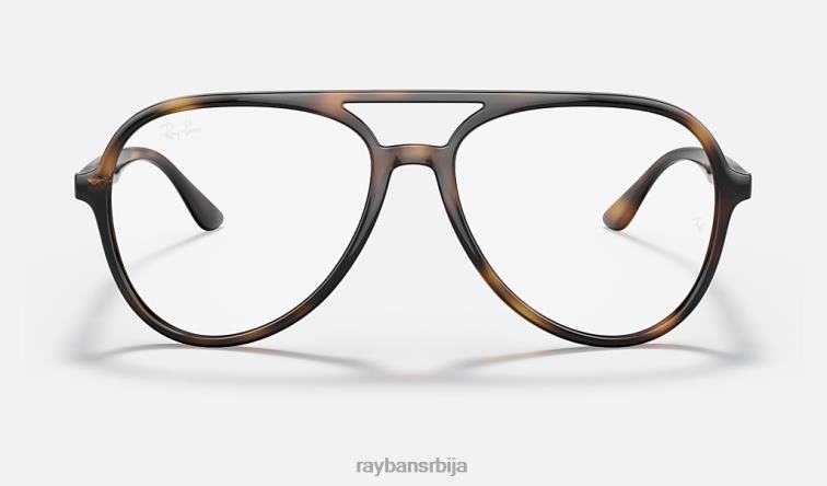 Ray-Ban рб4376в оптицс P0HP1804 наочаре углађена хавана мушкарци