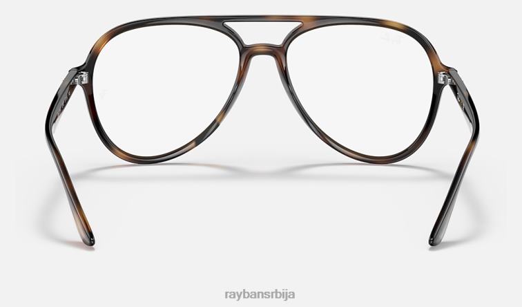 Ray-Ban рб4376в оптицс P0HP1804 наочаре углађена хавана мушкарци