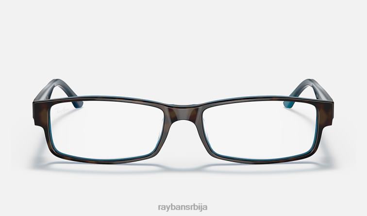 Ray-Ban рб5114 оптицс P0HP2247 наочаре углачана хавана на плавом мушкарци