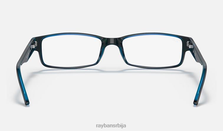 Ray-Ban рб5114 оптицс P0HP2247 наочаре углачана хавана на плавом мушкарци