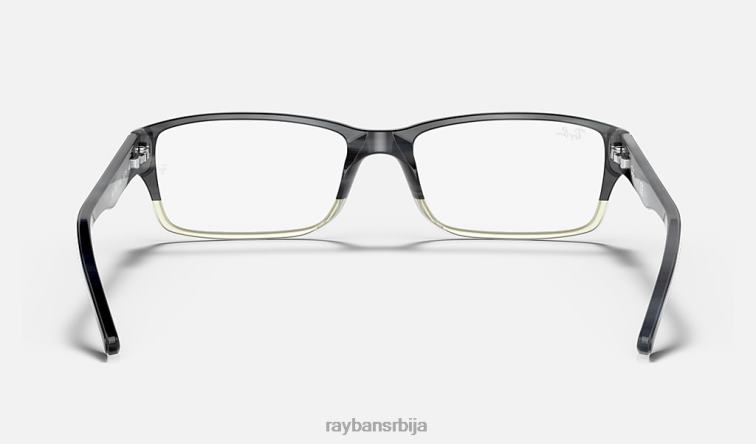 Ray-Ban рб5169 оптицс P0HP1771 наочаре углачана сива мушкарци