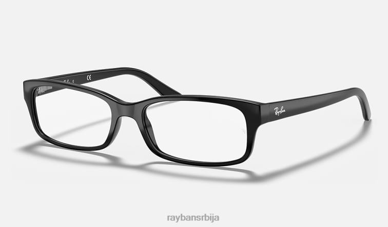 Ray-Ban рб5187 оптицс P0HP2230 наочаре углачана црна мушкарци