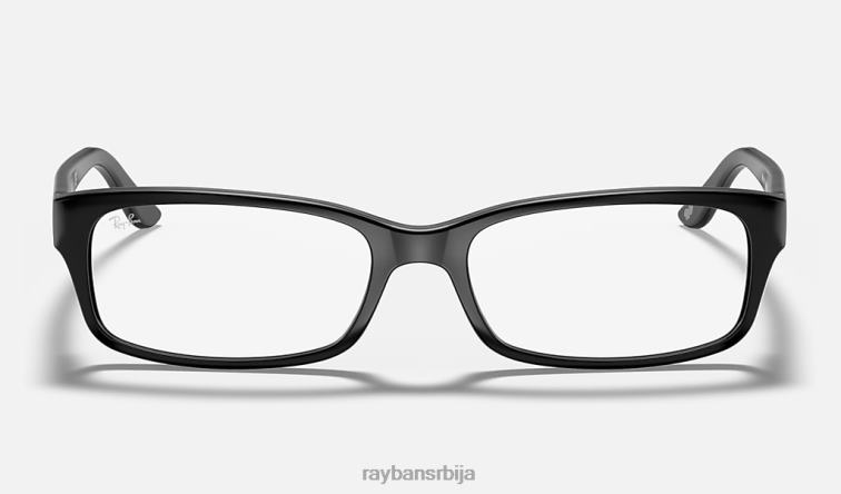 Ray-Ban рб5187 оптицс P0HP2230 наочаре углачана црна мушкарци