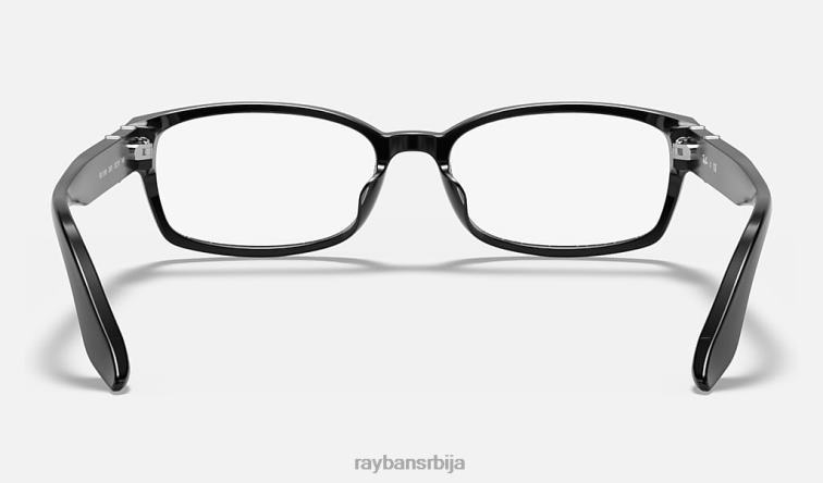 Ray-Ban рб5198 оптицс P0HP2476 наочаре углачана црна мушкарци