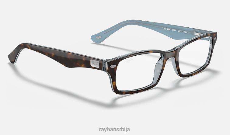Ray-Ban рб5206 оптицс P0HP2252 наочаре углачана корњача мушкарци