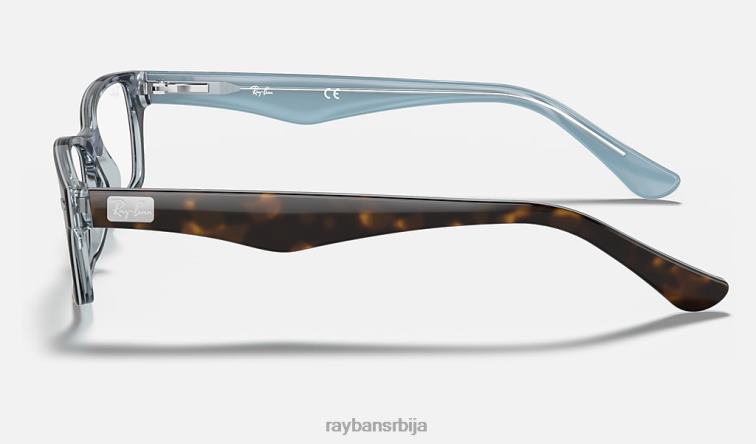 Ray-Ban рб5206 оптицс P0HP2252 наочаре углачана корњача мушкарци