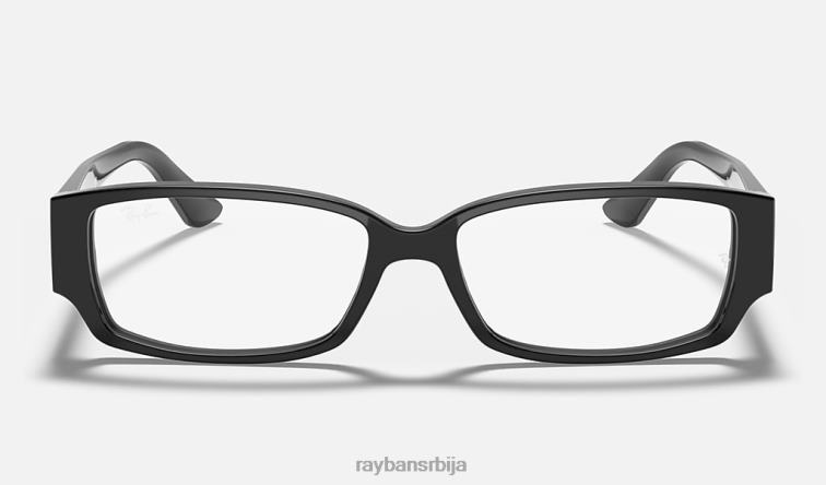 Ray-Ban рб5250 оптицс P0HP2500 наочаре углачана црна мушкарци