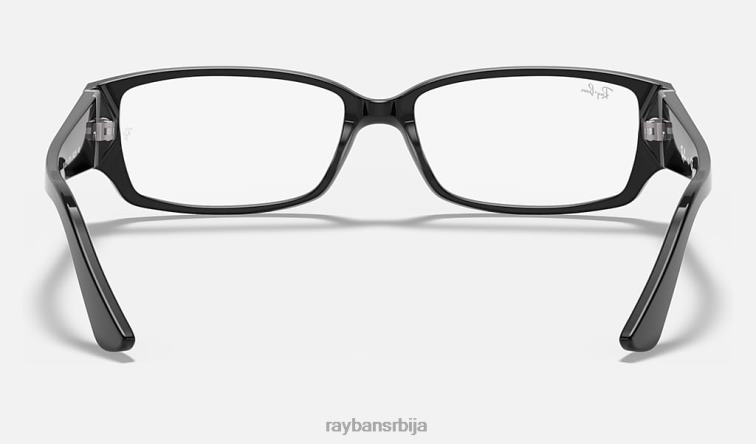 Ray-Ban рб5250 оптицс P0HP2500 наочаре углачана црна мушкарци