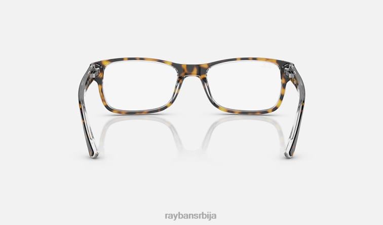 Ray-Ban рб5268 оптицс P0HP2194 наочаре углачана хавана на провидном мушкарци