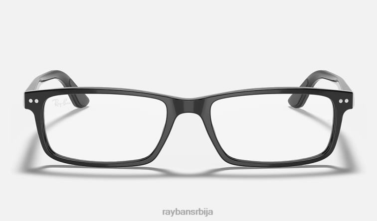Ray-Ban рб5277 оптицс P0HP1787 наочаре углачана црна мушкарци
