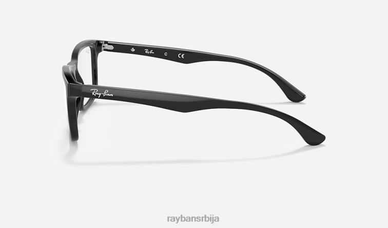 Ray-Ban рб5279 оптицс P0HP1735 наочаре углачана црна мушкарци