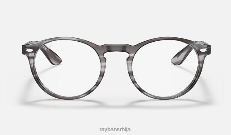 Ray-Ban рб5283 оптицс P0HP2005 наочаре углачана сива мушкарци