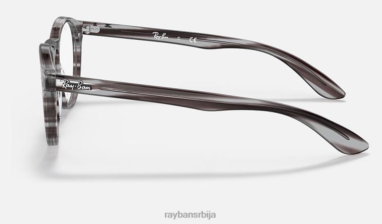 Ray-Ban рб5283 оптицс P0HP2005 наочаре углачана сива мушкарци