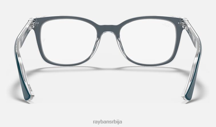 Ray-Ban рб5285 оптицс P0HP1864 наочаре углачан тиркиз мушкарци