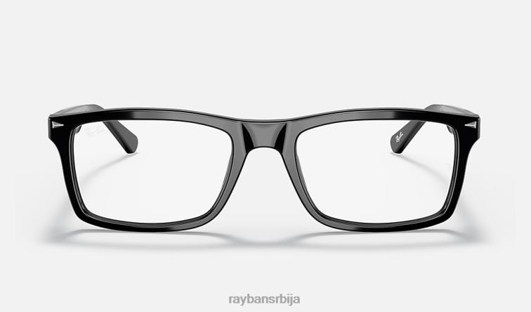 Ray-Ban рб5287 оптицс P0HP2244 наочаре углачана црна мушкарци