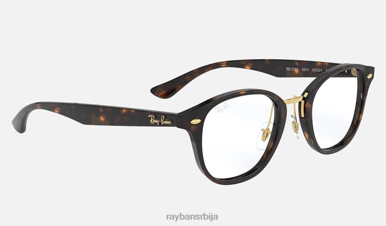 Ray-Ban рб5355 оптицс P0HP2511 наочаре углачана корњача мушкарци
