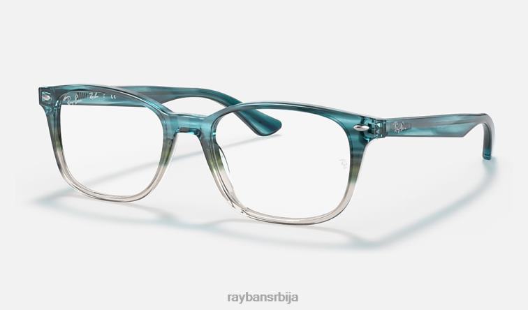 Ray-Ban рб5375 оптицс P0HP2058 наочаре углађена хавана мушкарци