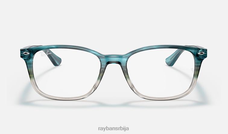 Ray-Ban рб5375 оптицс P0HP2058 наочаре углађена хавана мушкарци