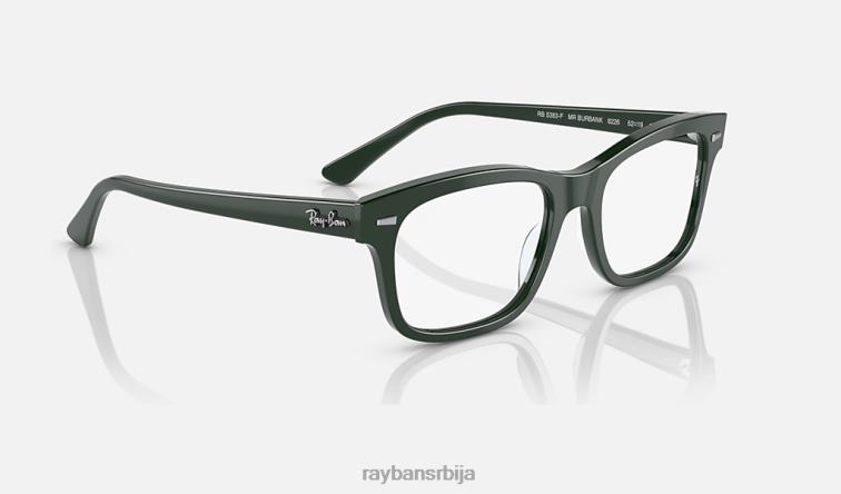 Ray-Ban рб5387 оптицс P0HP2155 наочаре углачано зелено мушкарци