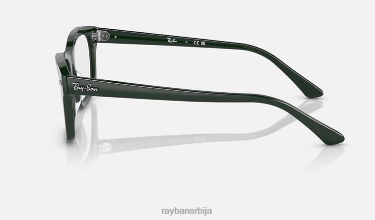 Ray-Ban рб5387 оптицс P0HP2155 наочаре углачано зелено мушкарци