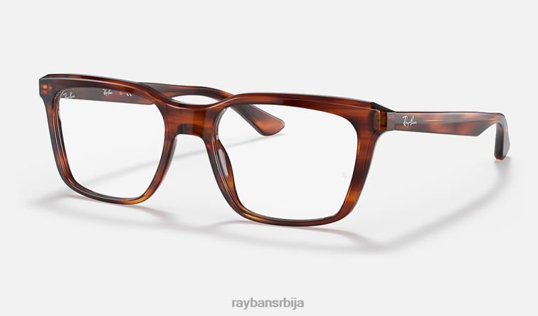 Ray-Ban рб5391 оптицс P0HP2454 наочаре углачана пругаста хавана мушкарци