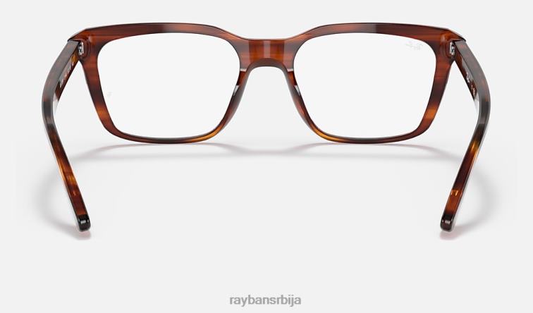 Ray-Ban рб5391 оптицс P0HP2454 наочаре углачана пругаста хавана мушкарци