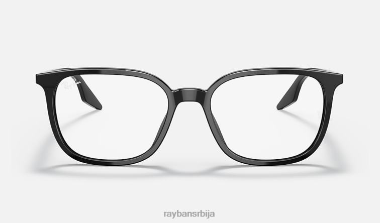 Ray-Ban рб5406 оптицс P0HP2034 наочаре углачана црна мушкарци
