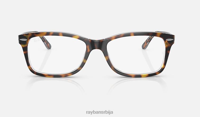 Ray-Ban рб5428 оптицс P0HP1851 наочаре углачана хавана на провидном мушкарци