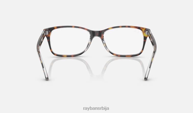 Ray-Ban рб5428 оптицс P0HP1851 наочаре углачана хавана на провидном мушкарци