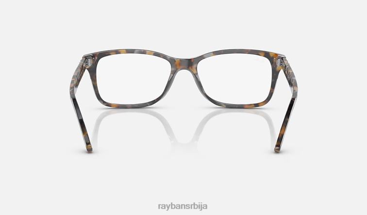 Ray-Ban рб5428 оптицс P0HP1852 наочаре углачана сива/браон хавана мушкарци