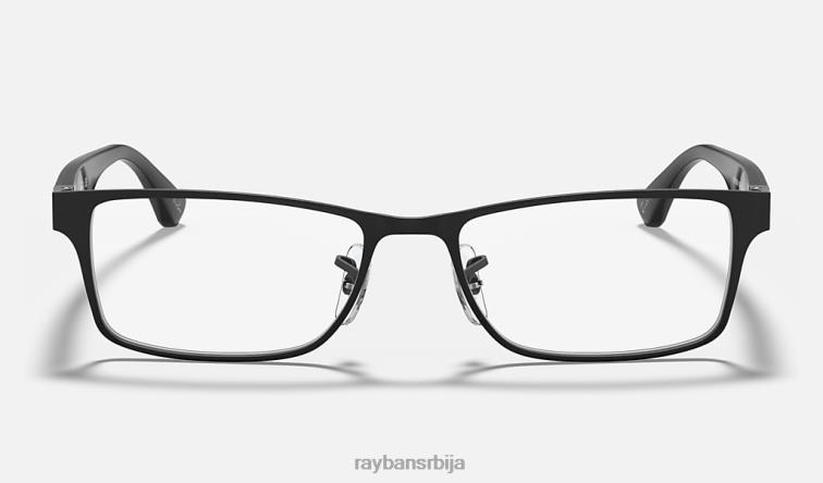 Ray-Ban рб6238 оптицс P0HP2248 наочаре углачана црна мушкарци