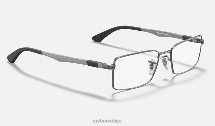 Ray-Ban рб6275 оптицс P0HP2496 наочаре углачан гунметал мушкарци