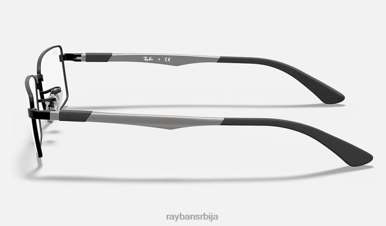Ray-Ban рб6275 оптицс P0HP2497 наочаре мат црна мушкарци