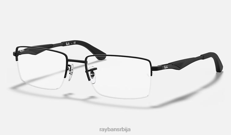 Ray-Ban рб6285 оптицс P0HP2276 наочаре мат црна мушкарци