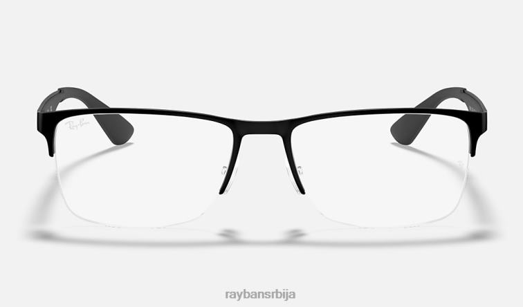 Ray-Ban рб6335 оптицс P0HP2227 наочаре мат црна мушкарци