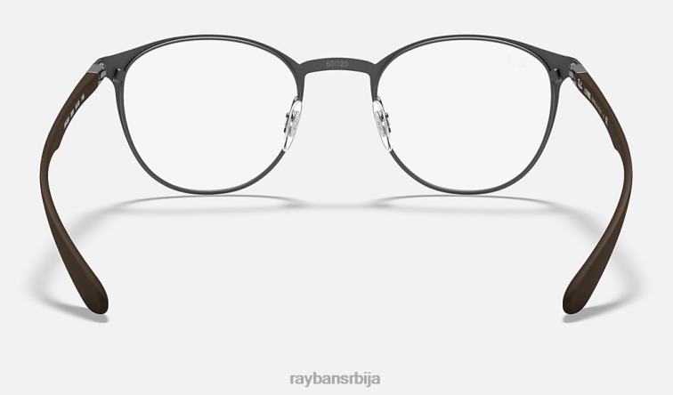 Ray-Ban рб6355 оптицс P0HP2311 наочаре мат гунметал мушкарци