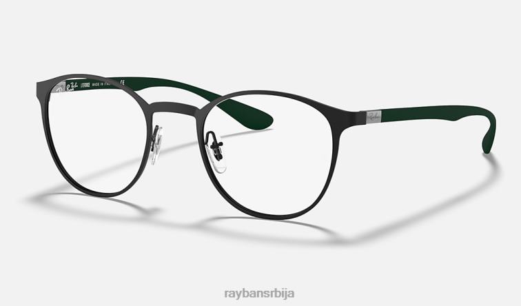 Ray-Ban рб6355 оптицс P0HP2312 наочаре мат црна мушкарци