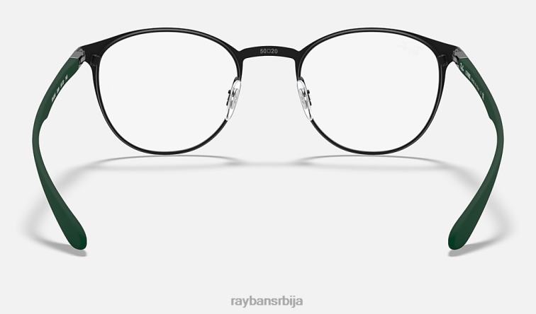 Ray-Ban рб6355 оптицс P0HP2312 наочаре мат црна мушкарци