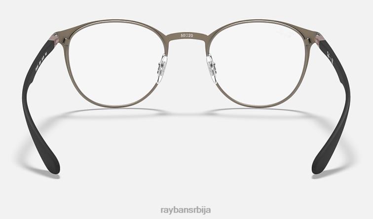 Ray-Ban рб6355 оптицс P0HP2313 наочаре мат гунметал мушкарци