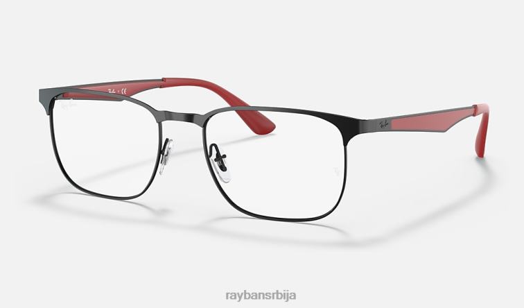 Ray-Ban рб6363 оптицс P0HP2320 наочаре углачана црна мушкарци