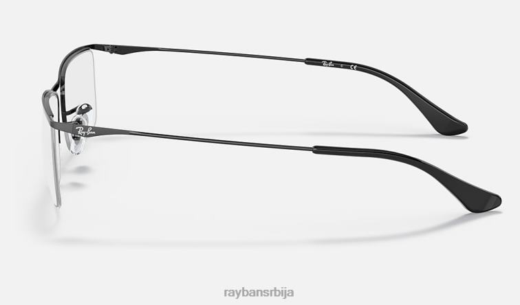 Ray-Ban рб6370 оптицс P0HP2508 наочаре углачана црна мушкарци